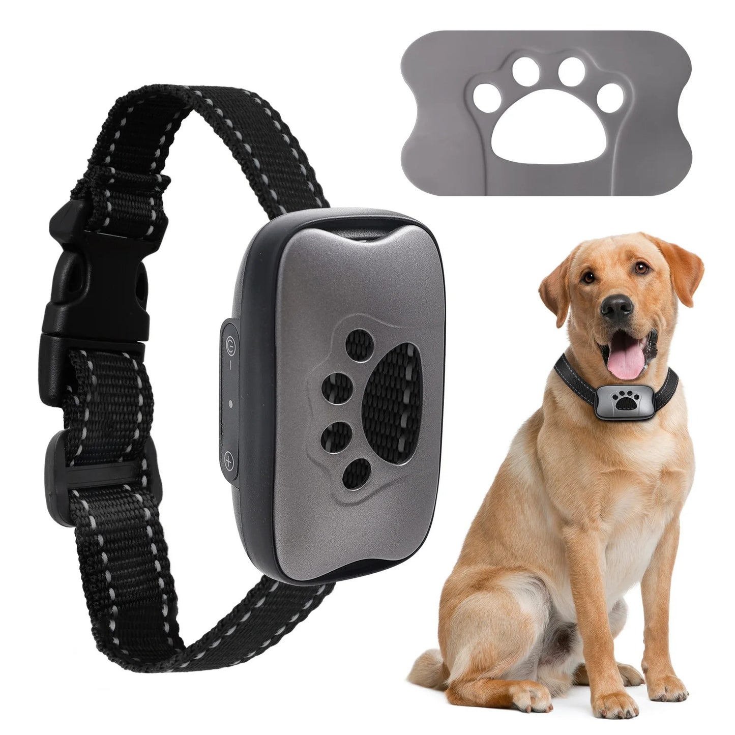 Pawmfy Ultrasonic Anti Bark Collar - No Pain, Just Quiet